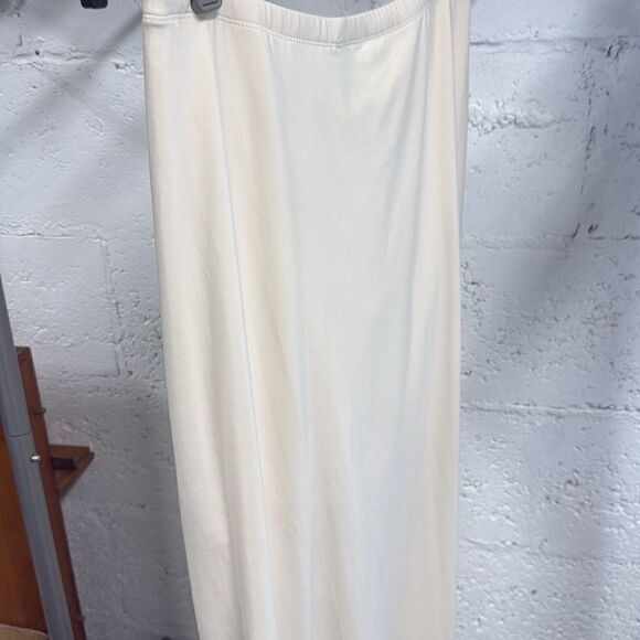 Ivory Colored Skirt - Maxi High Low Skirt - Scrunched Front - Never Worn - NWOT - Picture 4 of 4